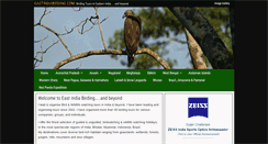 Desktop Screenshot of eastindiabirding.com